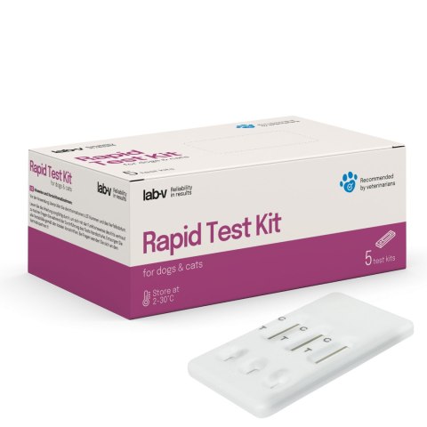 Lab-v Ehrlichia/Anaplasma/Babeis gibsoni Ab u Psów Szybki Test