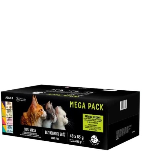 PetRepublic Mega Pack karma mokra dla kotów