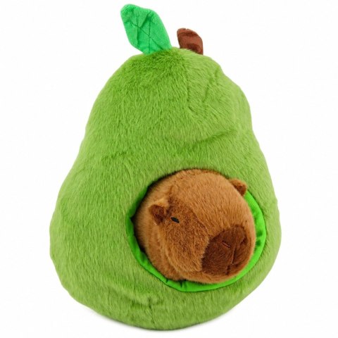 Zielone Awokado z Kapibarą 2w1 Pluszowe Maskotka Przytulanka 35 cm