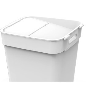 Kosz do segregacji śmieci Ready To Collect 30 l biały