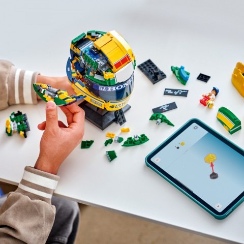 Klocki editions 43024 kask ayrton senna