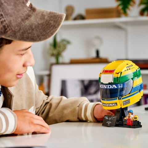 Klocki editions 43024 kask ayrton senna