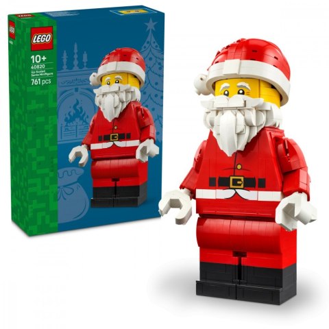 Klocki iconic 40820 powiększona minifigurka Świętego mikołaja