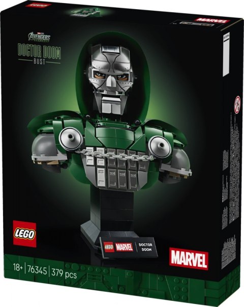 Klocki super heroes 76345 popiersie doktora dooma