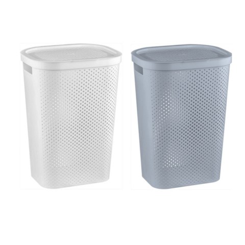 Kosz na bieliznę Curver Infinity 60L biały