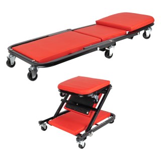 Leżanka warsztatowa składana 92cm amio-04899