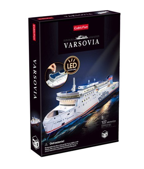 Puzzle 3d - prom varsovia