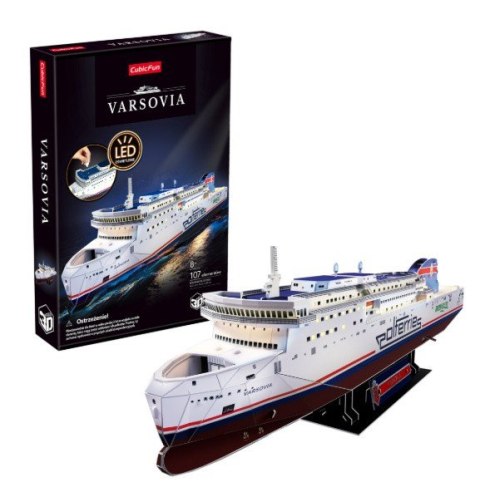 Puzzle 3d - prom varsovia