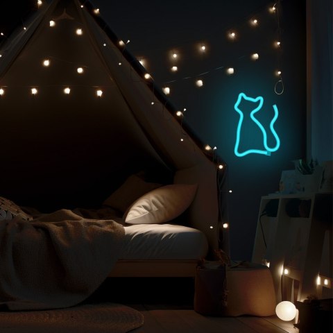 Neon led kot turkus nne24 neolia