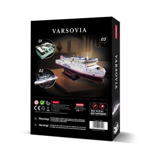 Puzzle 3d - prom varsovia