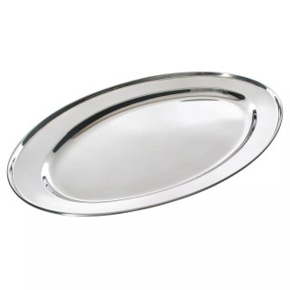 Taca owalna, stal 40cm kinghoff