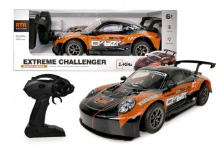 Auto r/c pomarańczowe