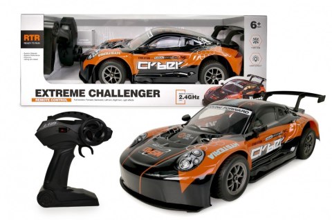 Auto r/c pomarańczowe