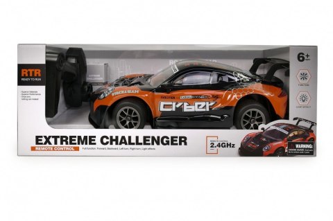 Auto r/c pomarańczowe