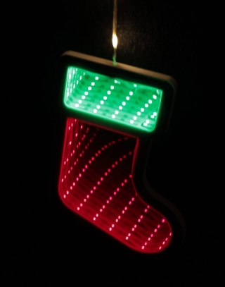 Dekor świąteczny giralnda skarpety led 1.2m x 1.2m / 3m
