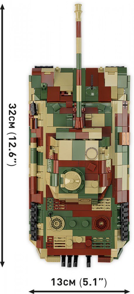 Klocki pz.kpfw.v panther ausf.a 1152 klocki