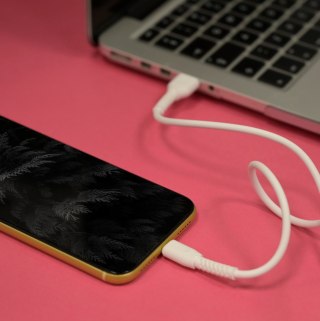 Maxlife kabel mxuc-04 usb - lightning 1,0 m 3a biały