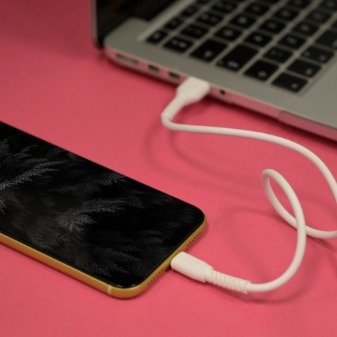 Maxlife kabel mxuc-04 usb - lightning 1,0 m 3a biały