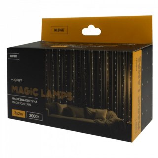 Magiczna kurtyna 400led 3m*2m 3000k,dc5v
