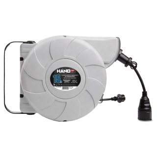 Przedłużacz bębnowy z automatycznym zwijaczem 15+2m ip44, 3×2,5mm