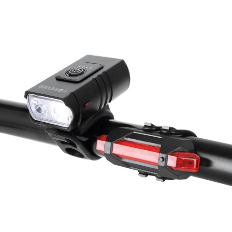 Zestaw lampek rowerowych active blg-200 forever outdoor