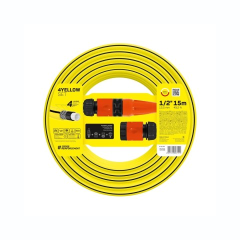 Zestaw zraszający 4YELLOW 1/2" 15 m