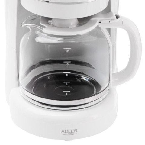 AD 4383 white Ekspres przelewowy do kawy mielonej 1,5l