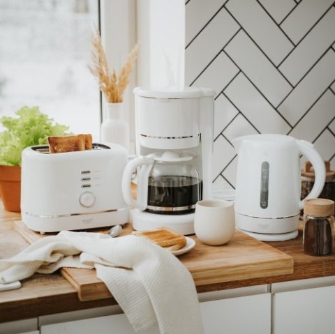 AD 4383 white Ekspres przelewowy do kawy mielonej 1,5l
