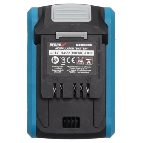 Akumulator 6.0ah 18v li-ion