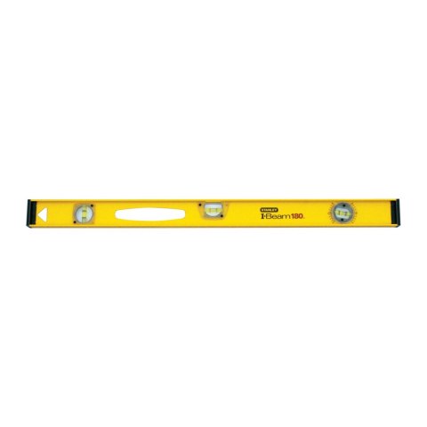 Poziomnica i-beam, 60cm, 3 libelki, 1.5mm/m, alu, k.2-teowy