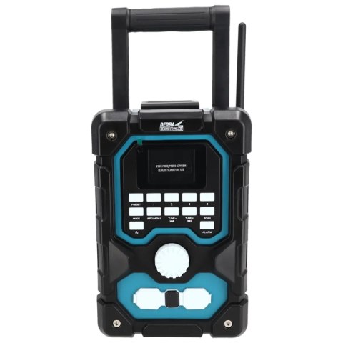 Radio dab+/fm akumulatorowe 18v bluetooth usb