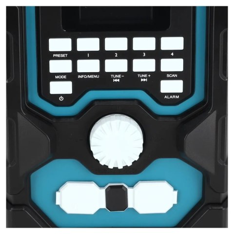 Radio dab+/fm akumulatorowe 18v bluetooth usb