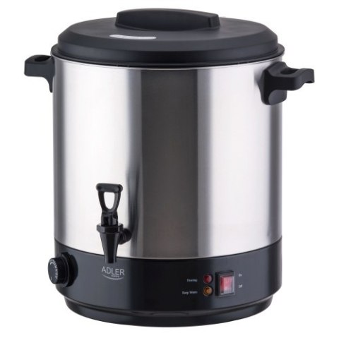 AD 4538 Elektryczny garnek do pasteryzacji 28l | warnik | do słoików, soków i napojów | regulacja temperatury 30110°c