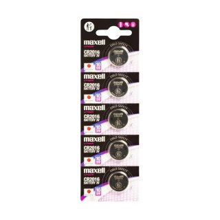 Bateria MAXELL CR2016 5szt./blist.