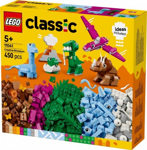 Klocki classic 11041 kreatywne dinozaury