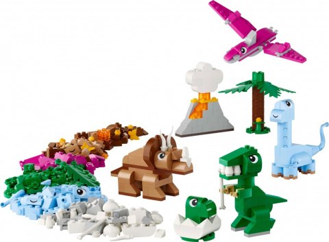 Klocki classic 11041 kreatywne dinozaury