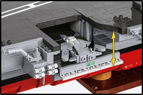 Klocki cvn-65 aircraft carrier 6131 klocków