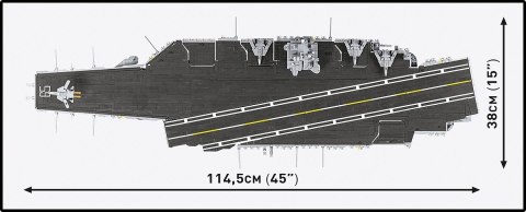 Klocki cvn-65 aircraft carrier 6131 klocków