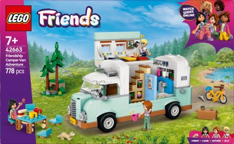 Klocki friends 42663 przygoda w kamperze przyjaciół