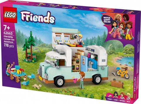 Klocki friends 42663 przygoda w kamperze przyjaciół