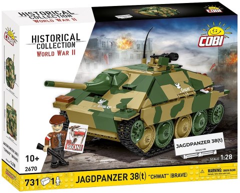 Klocki jagdpanzer 38t chwat 731 klocki