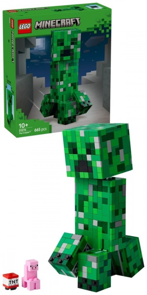 Klocki minecraft 21276 creeper