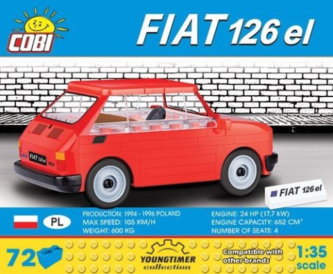 Klocki youngtimer collection fiat 126p el