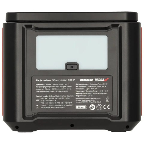 Stacja zasilania 300/500w