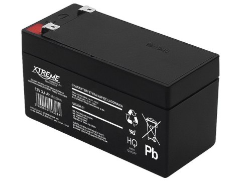 82-214# Akumulator żelowy 12v 3.4ah xtreme 135x68x61_4,8"