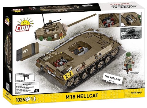 Klocki m18 hellcat 1026 klocków