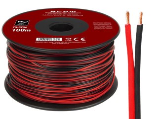 73-370# Przewód głośnikowy 2x0,22mm czarno-czerwony