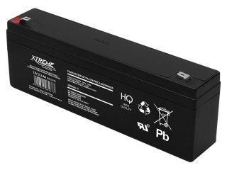 82-221# Akumulator żelowy 12v 2.3ah xtreme 177x64x35_4,8"