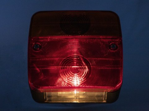 23-212# Lampa do przyczepy samochodowej tylna zespolona 12v z żarówkami