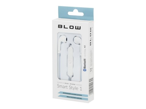 32-779# Słuchawki blow bluetooth 4.0 białe"